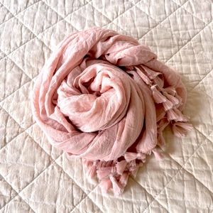 Blush Pink Soft Shawl
